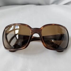 Ray Ban RB4068 Brown Tortoise Sunglasses Designer Italy Polarized Shades Vintage
